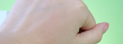 Luxvisage Matt Tint liquid eyeshadow waterproof 12h Dusty rose 102: поведение на жирном веке