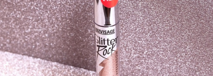 Новинка от Luxvisage - liquid eyeshadow Glitter Rock в оттенке 303 Pink Quartz: как ведут себя на нависшем веке