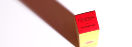 Rouge de fruit intense L'occitane 05 Ravie en rouge