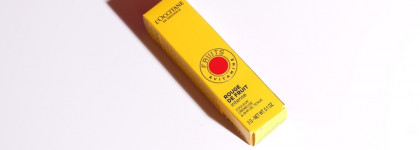 Rouge de fruit intense L'occitane 05 Ravie en rouge