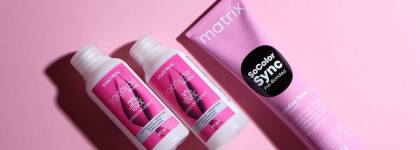 Глазирование волос Matrix Socolor sync Pre-bonded Alkaline Toner Clear - эффект на тонких осветлённых волосах