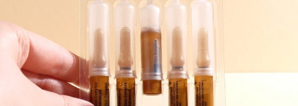 Ампулы для питания и восстановления кожи MartiDerm La Formula Black Diamond skin complex advanced