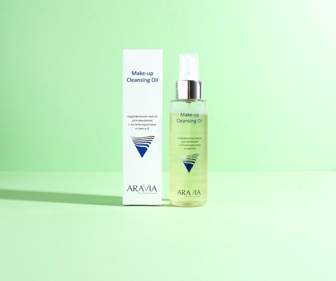 Гидрофильное масло для умывания Aravia Make-Up Cleansing Oil с ...