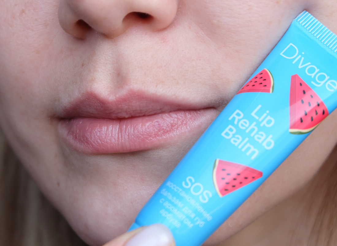 Divage lip rehab balm с ароматом арбуза