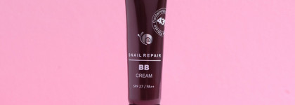 Маскируем пигментные усы Limoni BB cream Snail Repair SPF 27 /PA++ 01