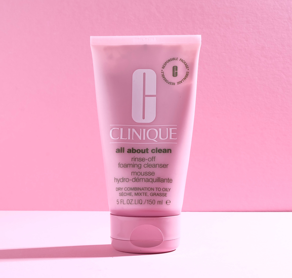Демакияж с Clinique all about clean rinse-off foaming cleanser