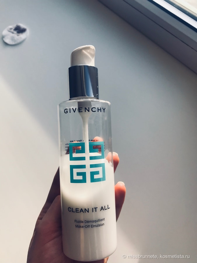 Givenchy средство для снятия макияжа clean it all