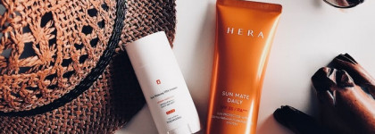 «Мой корейский уход»: защиты от солнца на каждый день. Hera Sun Mate Daily Spf35/pa+++ и Tosowoong SOS Spot Whitening Vita Clinic Vitamin Sun Stick Spf50+ PA++++