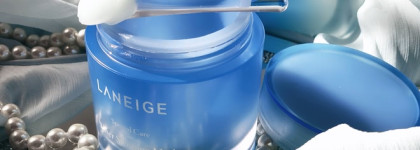 «Мой Корейский Уход»: Ночные маски Laneige - Water Sleeping Mask (лицо) & Eye Sleeping Mask (глаза)