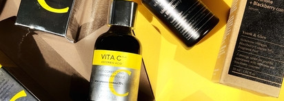 Антиоксиданты: Missha Vita C Plus Spot Correcting & Firming Ampoule и Mary&May Idebenone + Blackberry Complex Serum