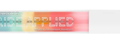 Essence Pride Applied 01 Be Your Own Rainbow color-changing lipgloss - полосатая новинка
