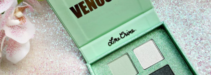 Lime Crime Venus XS "Holly Daze" - знакомство с брендом и мои впечатления от зелёной лимитки