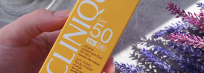 Лучший санскрин для аллергичной меня - Clinique Mineral sunscreen fluid for face SPF50