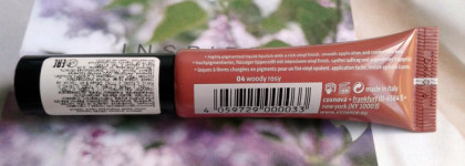 Жидкая помада Essence Colour Boost Vinylicious Liquid Lipstick в оттенке 04 Woody Rosy:самый красивый глянцевый нюд
