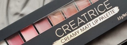 Такие разные. Catrice Crearice Creamy Matt Lip Palette. Часть 1