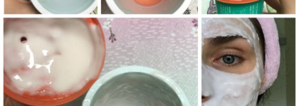 Альгинатные маски. Осветляющие и не очень