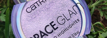 Бюджетная находка! Хайлайтер Catrice Space Glam Holo highlighter Beam me up! 010