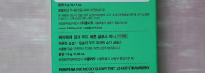 Peripera ink mood glowy tint + lip gloss mini set 25 Hot strawberry