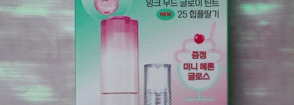 Peripera ink mood glowy tint + lip gloss mini set 25 Hot strawberry