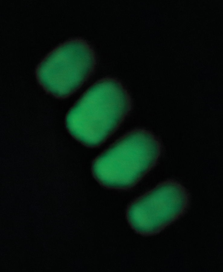 Лак светится в темноте