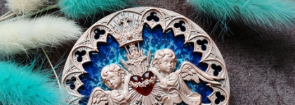 Flower knows Little angel emboss L04 Moon river