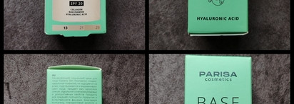 Достойный бюджетный тональный крем Parisa Cosmetics base 4u в оттенке 13