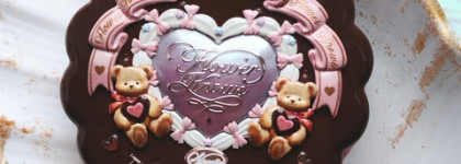 Милые румяна Flower knows Sweetheart bear 04 Sweetheart Strawberry