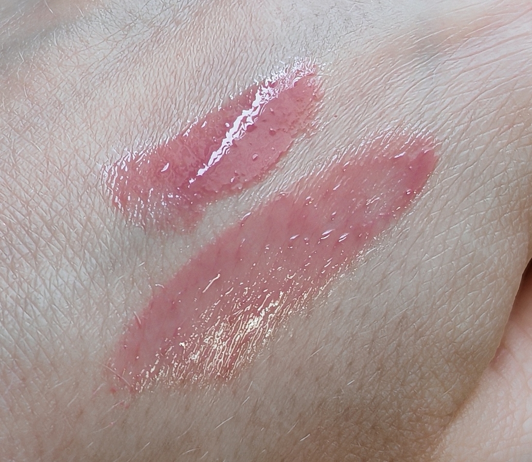 Снизу один слой, сверху два слоя.