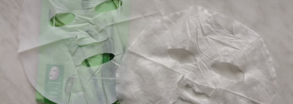 Made in China: увлажняюшая и восстанавливающая маска Miniso Curacao Aloe Vera Replenishing and Repairing Sheet Mask