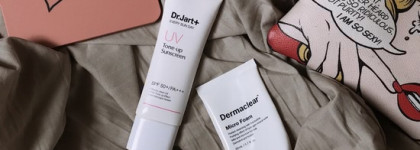 Защита от солнца: лицо. Набор Dr. Jart+ Every Sun Day UV Tone Up Sunscreen + пенка для умывания Dermaclear