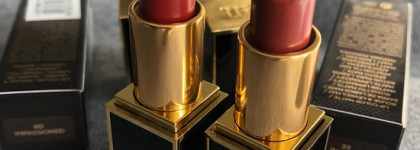 Осенние помады Tom Ford Lip Color в оттенке 80 Impassioned и Lip Color Matte в оттенке 39 In Deep