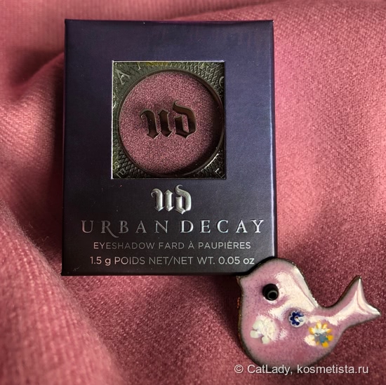 Тени Urban Decay в оттенке Backfire 