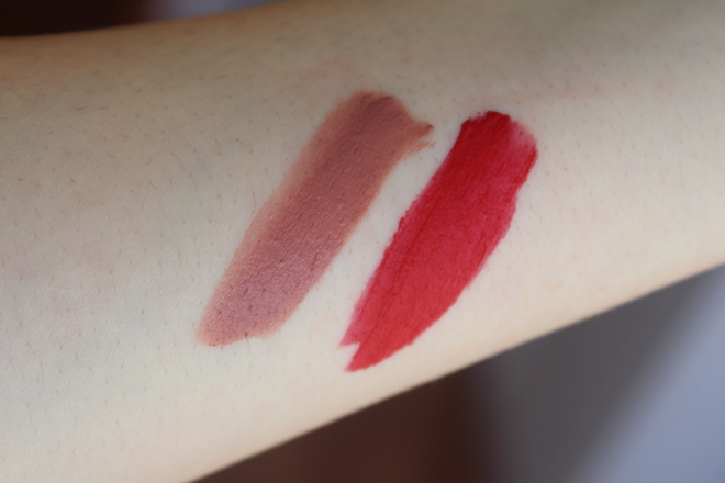 Помадные любимчики от Divage. Помады, которые стоят внимания. Divage  "Velvet" Matt Liquid Color  в оттенках 06 и 08, питательная помада для губ Praline в оттенках 3605, 3606 и 3612