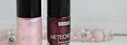 Звездная пыль во флаконе Лак для ногтей Lux Visage Meteorites Sparkle Effect оттенки 601 Туманность Андромеды и 606 Созвездие Ориона