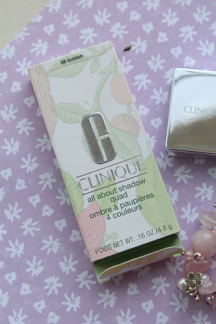 Хорошо забытое старое I Clinique all about shadow quad Ticklish