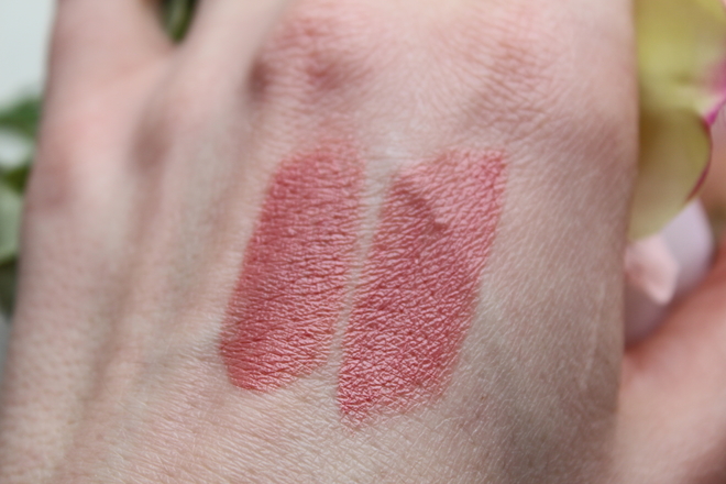Кто бы мог подумать? Rouge G de Guerlain Lipstick №02 и Oriflame The One Warm Nude 30677
