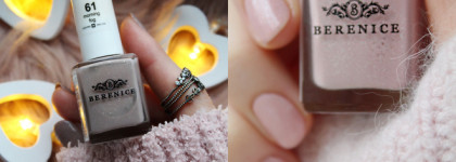 Зефирные вкусняшки от Berenice: Angel kiss 63 и Morning fog 61