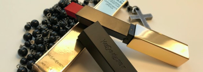 Прекрасный красный Yves Saint Laurent Rouge Pur Couture The Slim 21