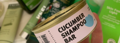 Зелёный уход для волос Cucumber Shampoo Bar Laboratorium