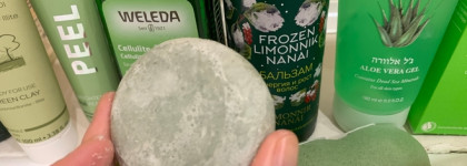 Зелёный уход для волос Cucumber Shampoo Bar Laboratorium