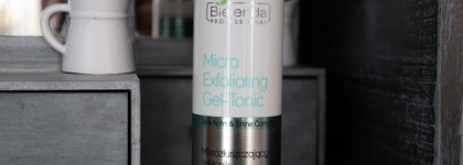 Микроотшелушивающий гель-тоник от Bielenda professional. Про опыт применения на чувствительной коже с постакне