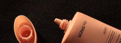 Крем солнцезащитный розовый с каламином The Saem Eco Earth Power Pink Sun Cream spf 50 ра ++++