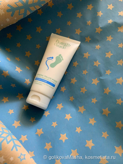 Крылья, хвост? Ноги! Отличное средство ухода за стопами Bottega Verde Crema talco piedi con olio essenziale di menta