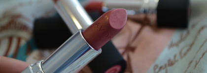Розовые грезы. Помады Avon, Frozen rose и Provocative pink