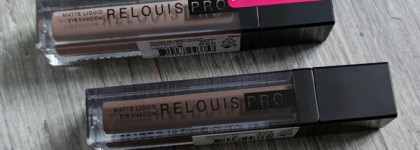 Жидкие матовые тени от Relouis в оттенках 12 и 13