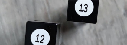 Жидкие матовые тени от Relouis в оттенках 12 и 13