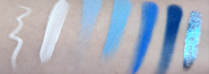 Макияж в синих тонах с палеткой Colourpop Blue Moon