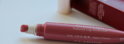Мой летний блеск для губ Clarins Eclat Minute в оттенке 07 Tofee pink shimmer