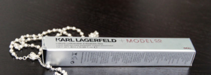 Жидкий хайлайтер от Karl Lagerfeld+ModelCo в оттенке 01 "Opal" - мое знакомство с капсульной коллекцией косметики от легендарного кутюрье