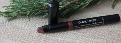 Тени, которые я часто использую в ежедневном макияже Givenchy Xmas Collection Dual Liner в оттенке 01 "Таинственный красный"